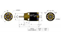 AXI 2217/12 V3 LONG F5J Brushless-Motor (3EL105615V3LF)