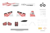 Savage MAX V2 Shockflyer rot - 1080mm