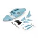Losi - Painted Complete Body Set Megalodon: Mini LMT (LOS-2054)