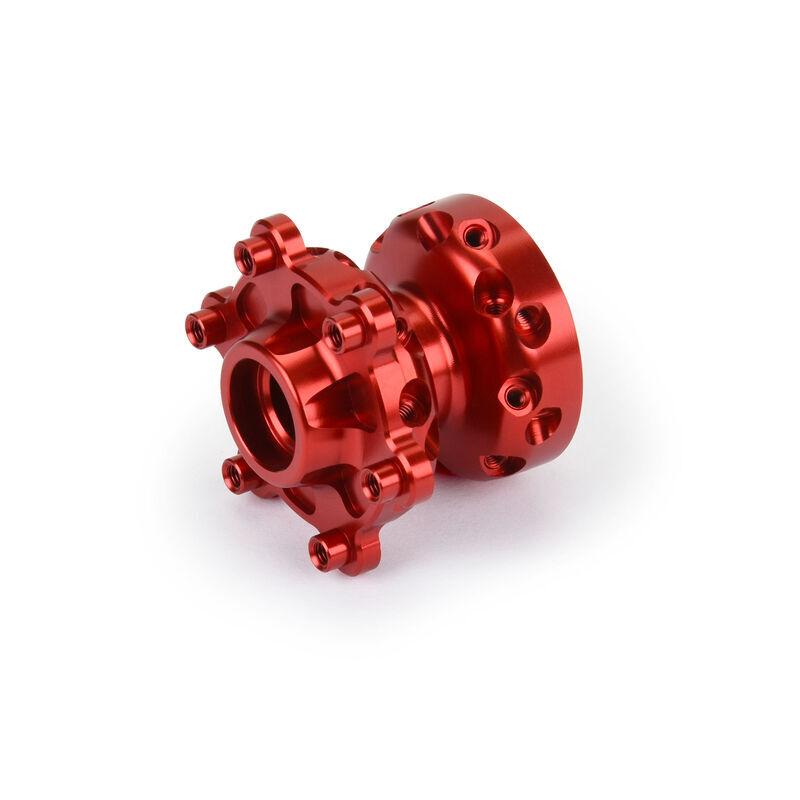 Pro-Line Racing - 1/4 Pro-Spec Aluminum Front Hub Red: Promoto-SM (PRO284703)