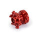 Pro-Line Racing - 1/4 Pro-Spec Aluminum Front Hub Red: Promoto-SM (PRO284703)