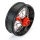 Pro-Line Racing - 1/4 Pro-Spec Aluminum V2 Bead Rear Wheel Black/Red (1): Promoto-SM (PRO284800T2)