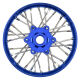 Pro-Line Racing - 1/4 Pro-Spec Aluminum V2 Bead Front Wheel Blue/Blue (1): Promoto-SM (PRO284700T1)
