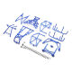 Losi - Cage Set Complete Blue: LMT 2.0 (LOS-1829)