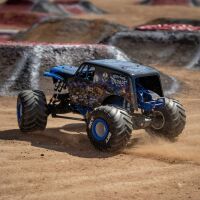 LMT 2.0 Son-Uva Digger 4X4 Solid Axle Brushless Monster Truck RTR Blue - 1:8