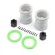 Losi - 2.6 Wheel with Beadlock Rings Green (2): LMT 2.0 (LOS-1814)