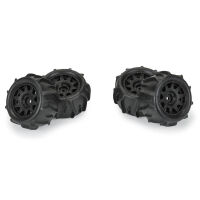 Pro-Line Racing - 1/18 Dumont F/R Tires MTD 12mm Black Raid (4): Granite GROM (PRO1031110)