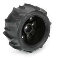 Pro-Line Racing - 1/18 Dumont F/R Tires MTD 12mm Black Raid (4): Granite GROM (PRO1031110)