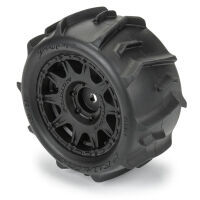 Pro-Line Racing - 1/18 Dumont F/R Tires MTD 12mm Black Raid (4): Granite GROM (PRO1031110)