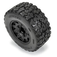 Pro-Line Racing - 1/10 Jaeger HP BELTED F/R 2.8 MT Tires MTD 12mm/14mm Black Raid (2) (PRO1029910)