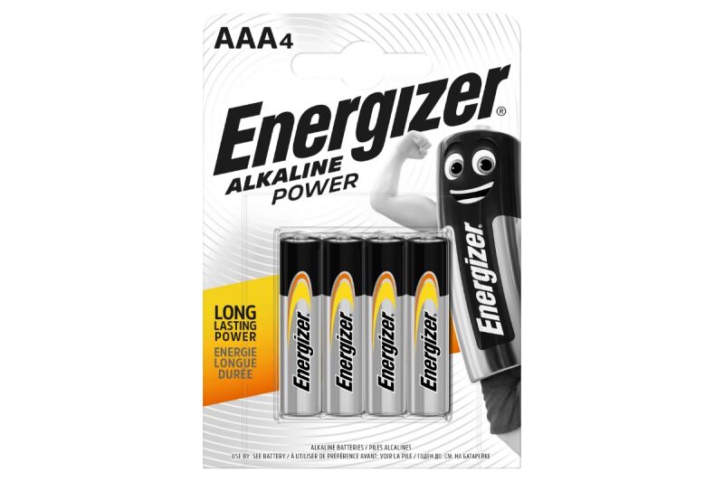 Alkaline Power AAA LR03 Batterien - 4 Stück
