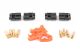 SupraX D4 4812 Stecker (4 Paar)
