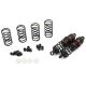 Yeah Racing - Aluminum Big Bore Go 65mm Damper Set 2pcs for 1/10 RC Offroad Buggy Black (YR-BBG-0065BK)