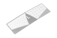 Yeah Racing - Stainless Steel Rear Diamond Side Plate...