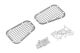 Yeah Racing - Stainless Steel Front Hood Vent Plate Type B fits TRX-4 (YR-TRX4-029)
