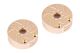 Yeah Racing - Brass 118g Portal Cover Front or Rear 2pcs Fits TRX-4 TRX-6 (YR-TRX4-054)