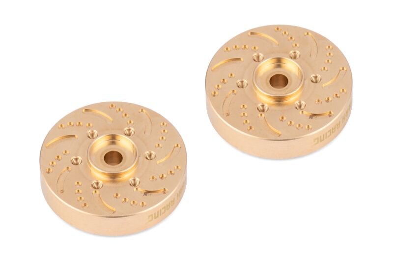 Yeah Racing - Brass 53g Wheel Hubs 2pcs For Vanquish SSD YR 1.9 Wheels Enduro (YR-WA-039)