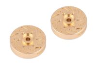 Yeah Racing - Brass 53g Wheel Hubs 2pcs For Vanquish SSD...