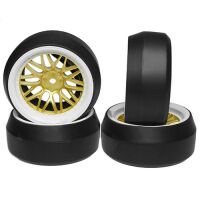 Yeah Racing - Spec D LS Wheel Offset +6 White Gold w/Tire...