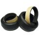 Yeah Racing - Spec D LS Wheel Offset +6 White Gold w/Tire 4pcs For 1/10 Drift (YR-WL-0088)