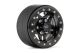Yeah Racing - 1.9 Aluminum CNC 5 Spoke Beadlock Wheel w/Wheel Hub 2pcs Black (YR-WL-0116BK)