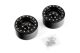 Yeah Racing - 1.9 Aluminum CNC 5 Spoke Beadlock Wheel w/Wheel Hub 2pcs Black (YR-WL-0116BK)