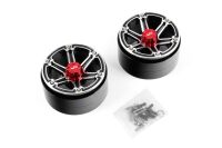 Yeah Racing - 2.2 Aluminum CNC 6 Spoke Beadlock Wheel...