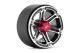 Yeah Racing - 2.2 Aluminum CNC 6 Spoke Beadlock Wheel w/Wheel Hub 2pcs Black (YR-WL-0118BK)