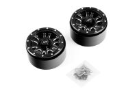 Yeah Racing - 2.2 Aluminum CNC 12 Spoke Beadlock Wheel...