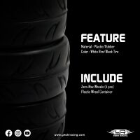 Yeah Racing - Zero-Max S01 Street Compound Wheel For 1/10...