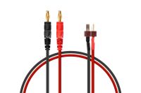Yeah Racing - Battery Charger Cable T Plug Male to 4mm...