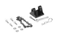 Yeah Racing - Adjustable Drop Hitch Black For 1:10 RC CAR...