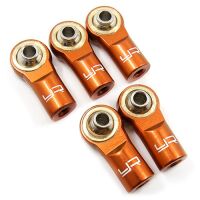 Yeah Racing - Aluminum M3 Rod Ends (5pcs) Orange...