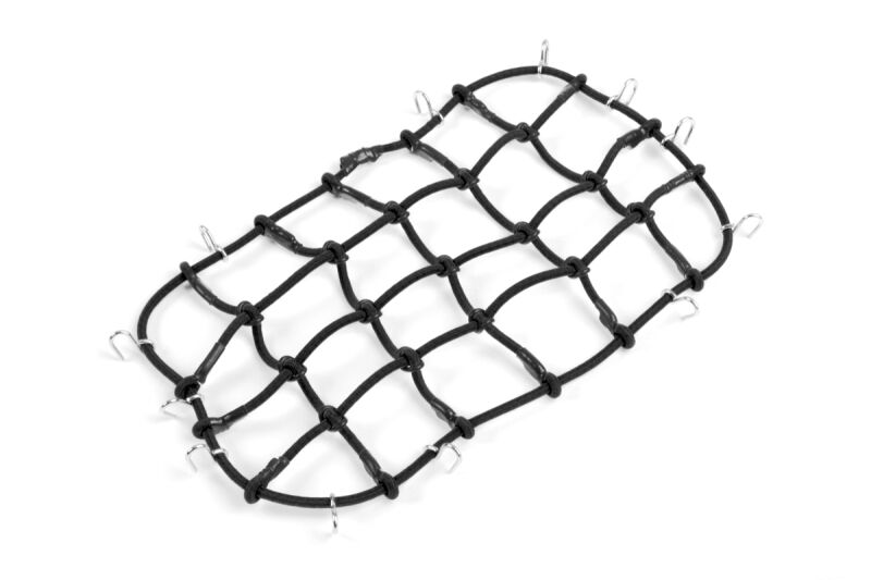 Yeah Racing - 1/10 RC Crawler Scale Accessory Luggage Net 200mm x 110mm Black G6 Certified (YR-YA-0560BK)