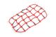Yeah Racing - 1/10 RC Crawler Scale Accessory Luggage Net 200mm x 110mm Red G6 Certified (YR-YA-0560RD)