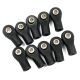 Yeah Racing - M4 Thread Plastic Rod Ends (M3 Ball) 10pcs (YR-YA-0637)
