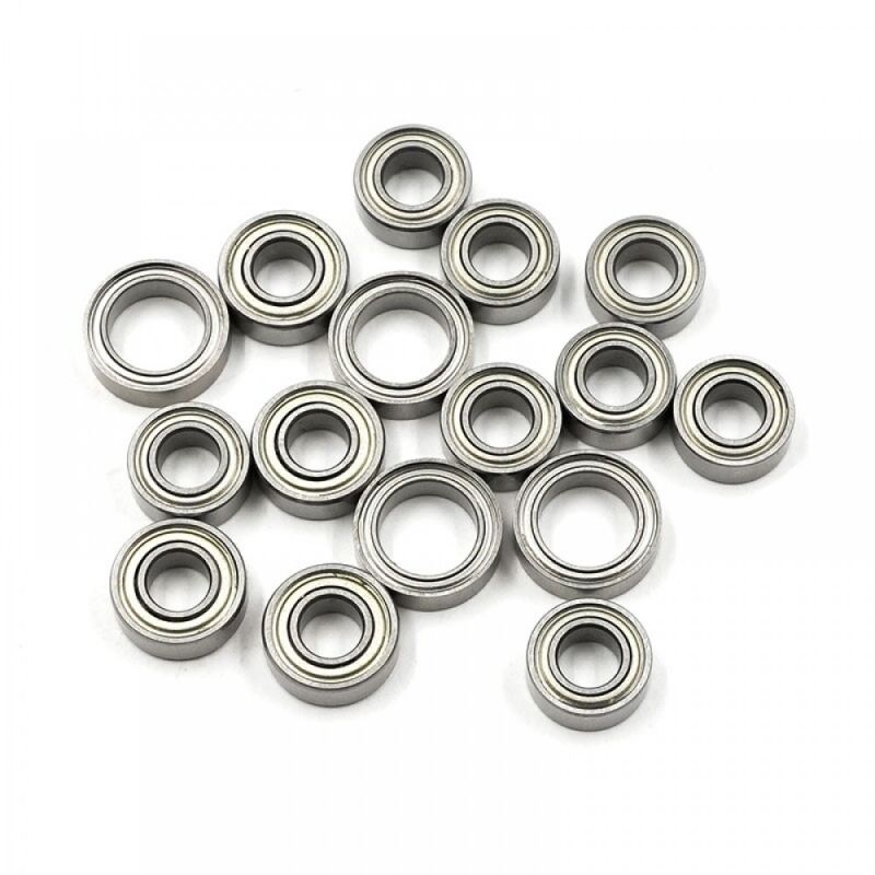 Yeah Racing - Steel Bearing Set (16pcs) For Tamiya TT-02 (YR-YBS-0003)