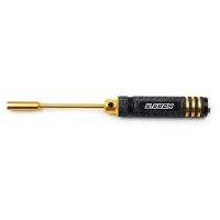 Yeah Racing - Aluminum 5.5mm Lock Nut Driver Black Gold...