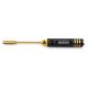 Yeah Racing - Aluminum 5.5mm Lock Nut Driver Black Gold (YR-YT-0191)