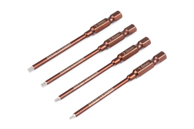 Yeah Racing - Spring Steel Allen Hex Power Tip Set 1.5 2.0 2.5 3.0mm (YR-YT-0194)