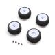 Pro-Line Racing - Blockade Tire Pro-Line OE Wheel White Mounted: Micro-T (PRO-2633)