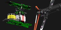 OMP - M5 kit (mini servos) - green (OSHM503G)