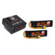 Spektrum - Smart Powerstage Air Bundle: G2 2200mAh 4S 50C LiPo IC3 & S250 Charger (2) (SPMXPSA500I)