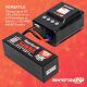 Spektrum - Smart Powerstage Air Bundle: G2 2200mAh 3S LiPo IC3 & S155 Charger (SPMXPSA400I)