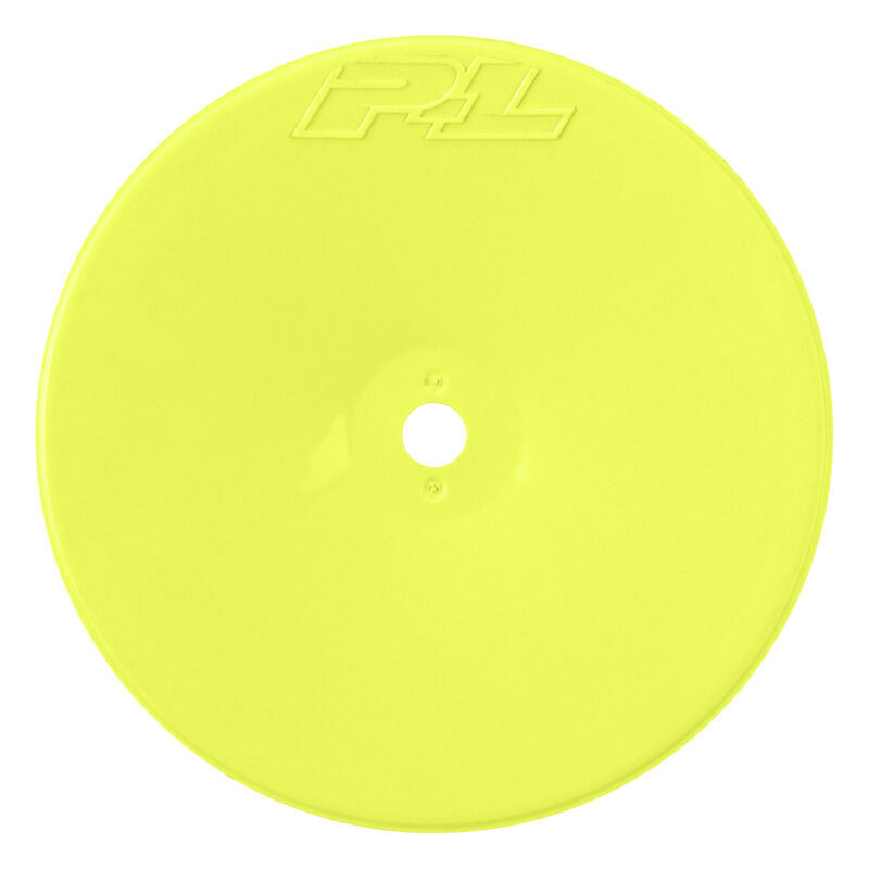 Pro-Line Racing - 1/10 Velocity 2.0 Narrow 2WD Front 2.2 12mm Buggy Wheels (2) Yellow (PRO284902)