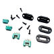 mounting frame for MPX Multiplex 6-pin plug and socket (2 pair) V2