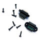 mounting frame for MPX Multiplex 6-pin plug and socket (2 pair) V2