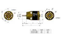 AXI 2217/16 V3 LONG Brushless-Motor (3EL105616V3L)