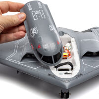 Micro B-2 Spirit of America Twin 30mm EDF BNF Basic - 853mm