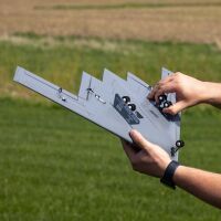 Micro B-2 Spirit of America Twin 30mm EDF BNF Basic - 853mm